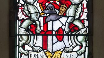 Coat of Arms of Henry II of England, Derry Guildhall