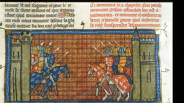 John I of England Battling Philip II of France