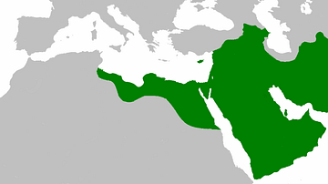 Map of the Rashidun Caliphate