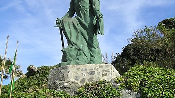 Statue of Abd al-Rahman I in Spain