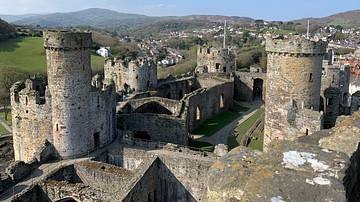 Inner Ward, Conwy Castle