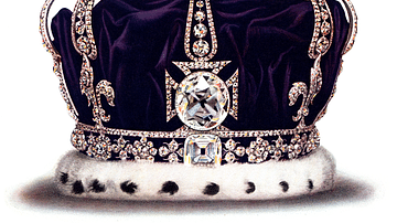 Queen Mary's Crown with Koh-i-Noor Diamond