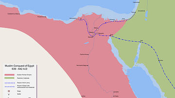 Muslim Conquest of Egypt, 640-642 CE