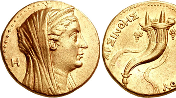 Coin Portrait of Arsinoe II