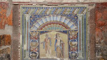Neptune & Amphitrite Mosaic, Herculaneum