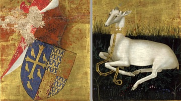 Arms & White Hart of Richard II of England
