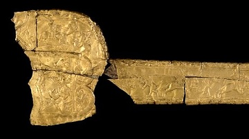 Achaemenid Gold Scabbard