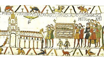 Funeral of Edward the Confessor, Bayeux Tapestry