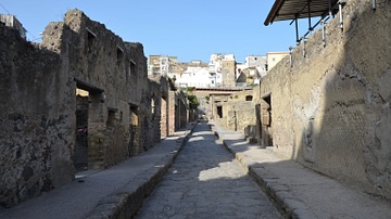 Cardo III at Herculaneum