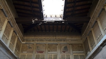 The Samnite House in Herculaneum