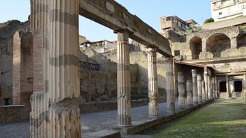 The Palaestra in Herculaneum