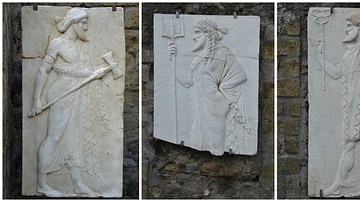 Vulcan, Neptune, Mercury and Minerva, Herculaneum