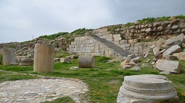 Temple of Anahita at Kangavar, Iran