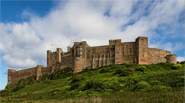 West View of Bamburgh Castle