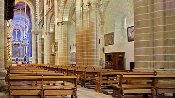 Interior of Evora Cathedral