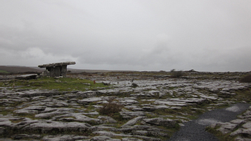 Poulnabrone Dolmen and the Karst Landscape of the Burren, Ireland