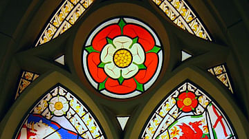 Richard III & Henry VII, Stained Glass Window