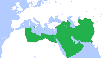 Map of the Abbasid Empire