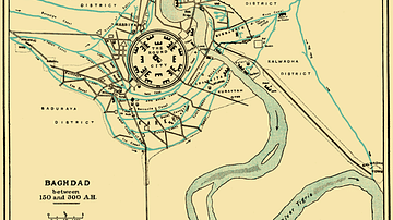 City Plan of Medieval Baghdad