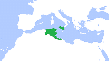 Map of Aghlabid Emirate