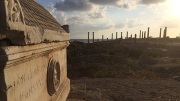 The Greek Ruins in Tyre