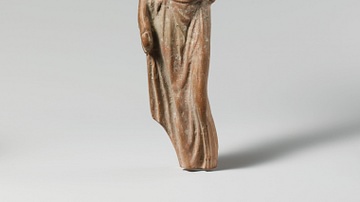 Greek Statuette of an Emaciated Woman
