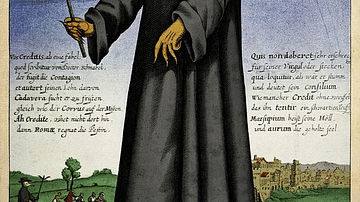 17th-century Depiction of Plague Doctor