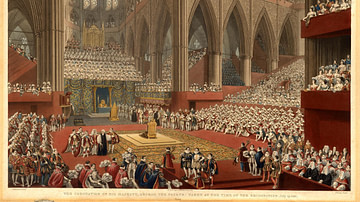 The Coronation of George IV, Westminster Abbey