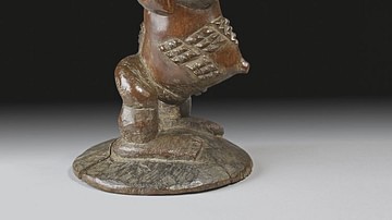 Carved Stool, Luba Kingdom