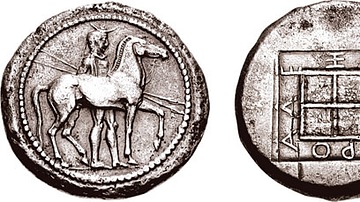Coin Minted during the Reign of Alexander I of Macedon