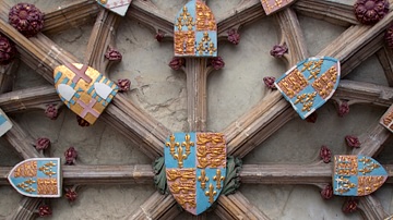 Henry V Coat of Arms, Canterbury Cathedral