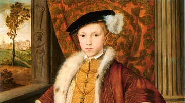 Edward VI of England as the Prince of Wales