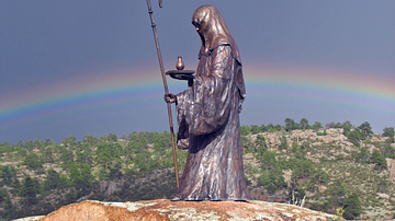 Statue of Saint Walpurga