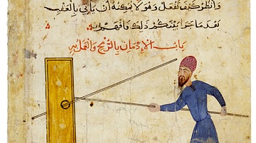 Mamluk Training with a Lance
