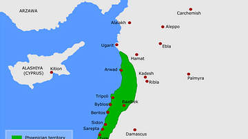Map of Phoenicia