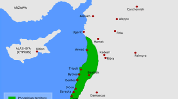 Map of Phoenicia