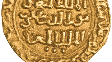 Gold Coin of Mamluk Sultan Al-Mansur Ali