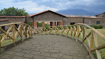 Entrance to Villa Arianna in Stabiae