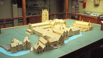 Model of Fountains Abbey