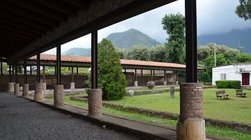 Upper Peristyle of Villa San Marco in Stabiae