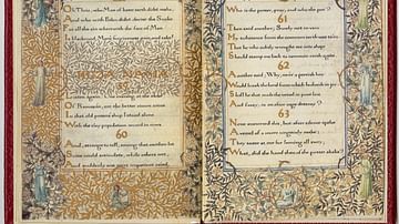 Illuminated Manuscript of the Rubaiyat