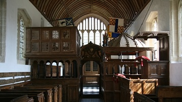 Rycote Chapel Interior
