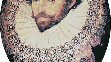 Sir Walter Raleigh by Hilliard