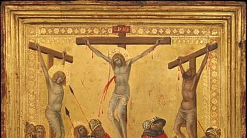The Crucifixion by Lorenzetti