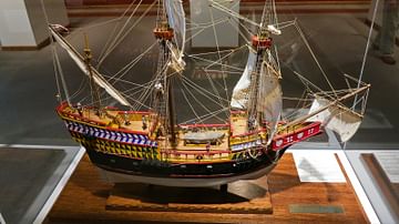 A Model of the Golden Hind