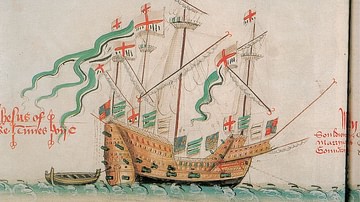 Portuguese Carrack Ships (Illustration) - World History Encyclopedia