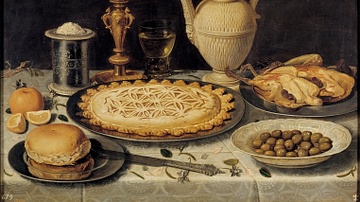 Food Still-life by Clara Peeters