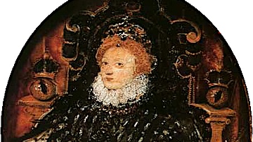 Elizabeth I Playing the Lute