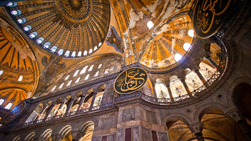 Hagia Sophia Interior Ceiling