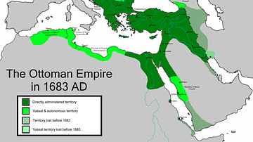 The Greatest Extent of the Ottoman Empire in Europe (1683 CE)